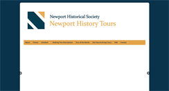 Desktop Screenshot of newporthistorytours.org